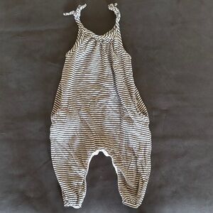 Go Gently Baby Striped Jumpsuit